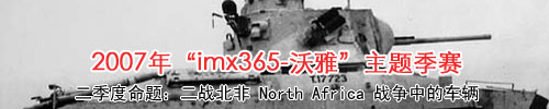 “IMX365-沃雅”静态模型2007年第二季度主题比赛